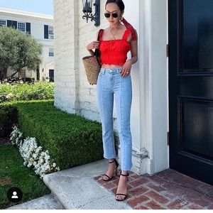 Paige Colette Crop Flare Jeans